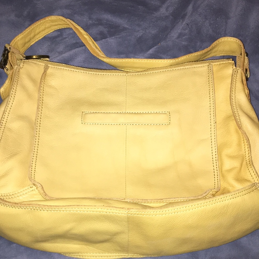 Lucky brand yellow shoulder bag